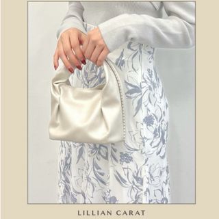 ココディール(COCO DEAL)のLILLIAN CARAT ボールチェーンミニバッグ(ハンドバッグ)