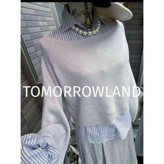 トゥモローランド(TOMORROWLAND)の綺麗なお姉さんのトゥモローランドお洒落コットンシャツ(シャツ/ブラウス(長袖/七分))