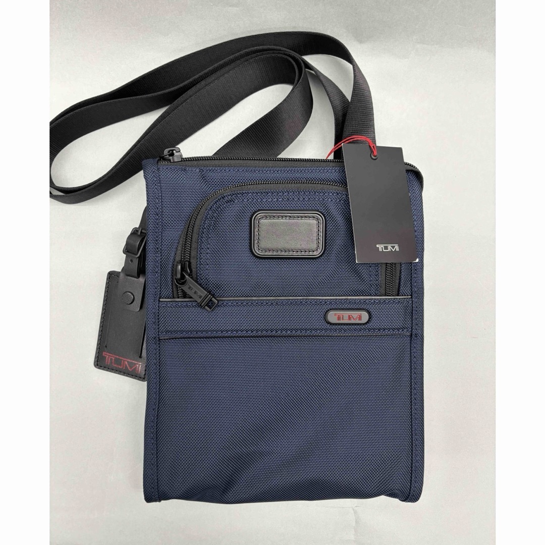 TUMI(トゥミ)の【新品未使用】TUMIショルダーバッグ2230311NVYOブルー メンズのバッグ(ショルダーバッグ)の商品写真