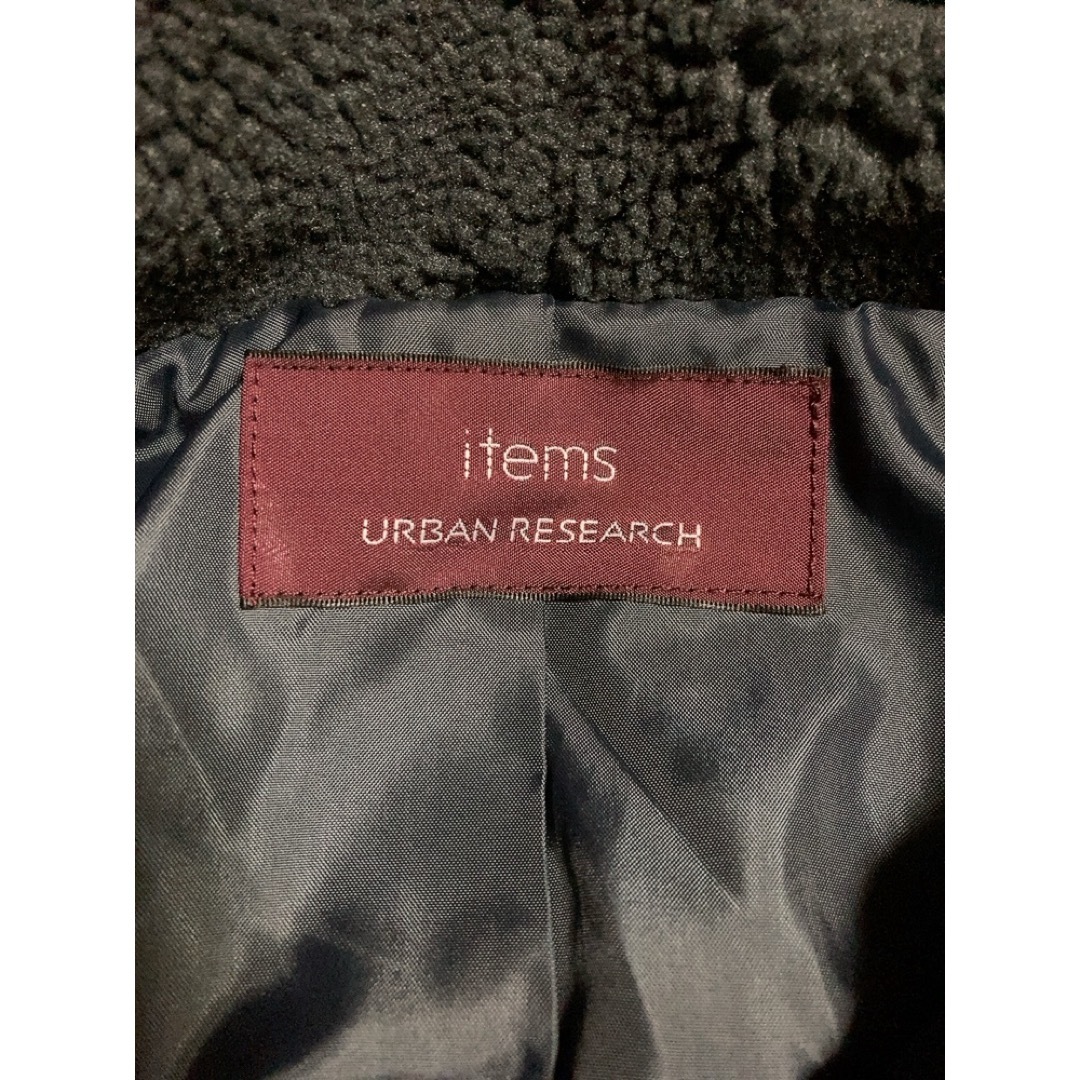 URBAN RESEARCH ITEMS(アーバンリサーチアイテムズ)の【超美品】items URBAN RESEARCH★ボアロングコート F・グレー レディースのジャケット/アウター(ロングコート)の商品写真