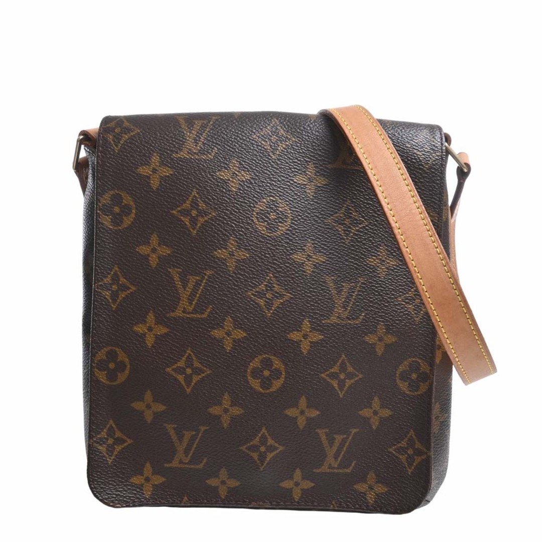 バッグLOUIS VUITTON ルイヴィトン モノグラム ミュゼット サルサ ショート ショルダーバッグ M51258 ブラウン by