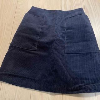 PLST コーデュロイダブルポケットスカート