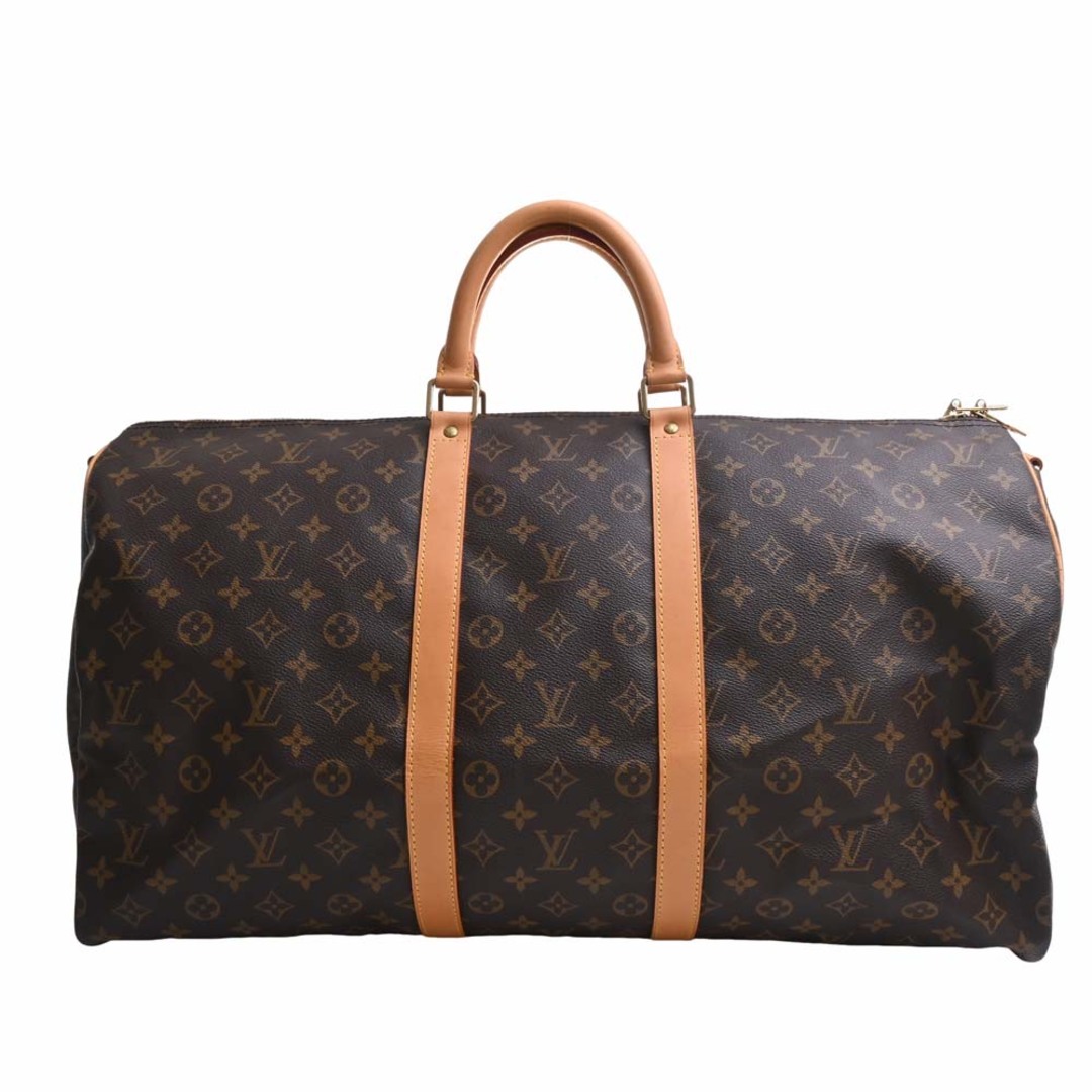 レディースLOUIS VUITTON ルイヴィトン モノグラム キーポル55 ボストンバッグ 旅行鞄 M41424 ブラウン by