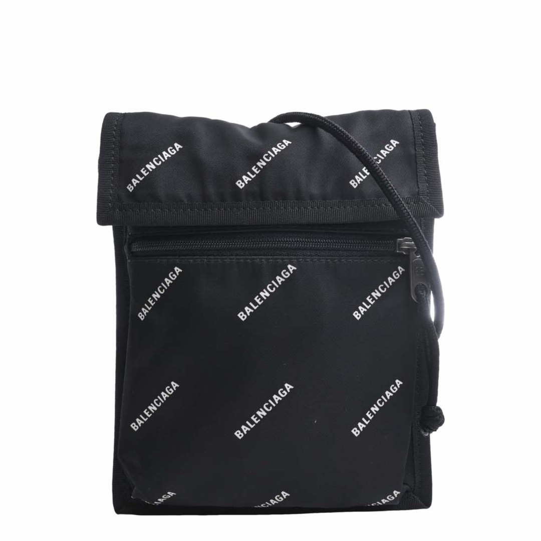 Balenciaga バレンシアガ ナイロン エクスプローラー スモール ポーチ ショルダーバッグ 532298 ブラック byファッション小物