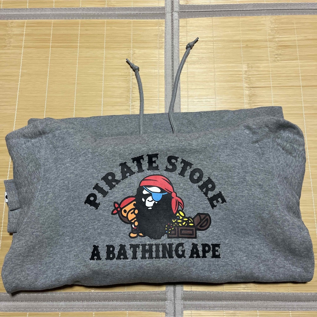 A BATHING APE - APE BAPE KAWS PIRATE STORE パーカー スウェット XL ...