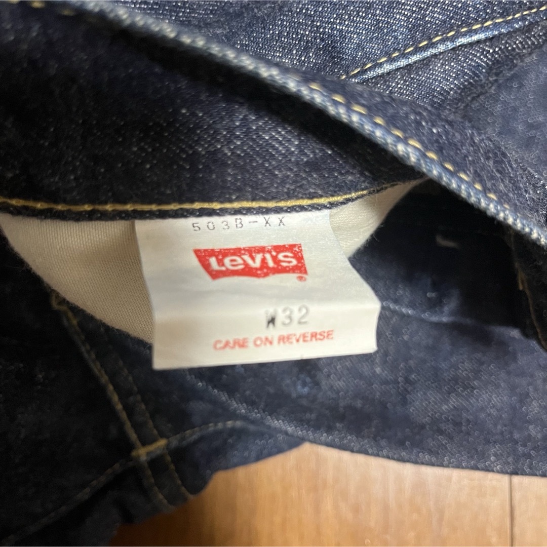 Levi's(リーバイス)の【濃紺】Levis 503B 復刻 日本製 セルビッチ メンズのパンツ(デニム/ジーンズ)の商品写真