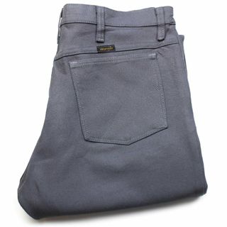 ラングラー(Wrangler)の00s メキシコ製 Wranglerラングラー 82GY ランチャードレスジーンズ ポリエステルパンツ グレー w33★28 スタプレ オールド フレア(スラックス)