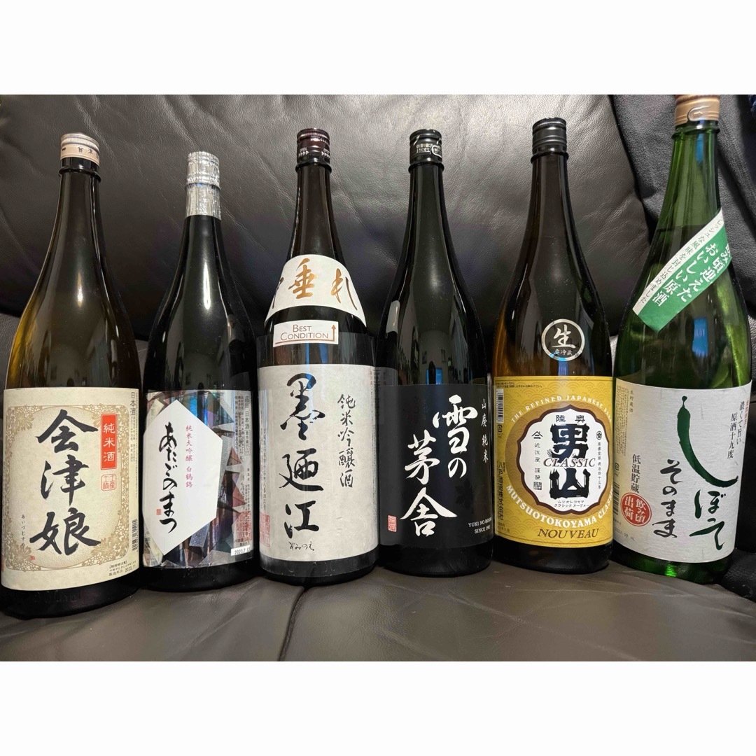 人気日本酒 雪の茅舎 墨廼江 あたごのまつ 純米大吟醸1800ml 6