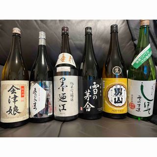 人気日本酒　雪の茅舎　墨廼江  あたごのまつ　純米大吟醸1800ml 6本(日本酒)