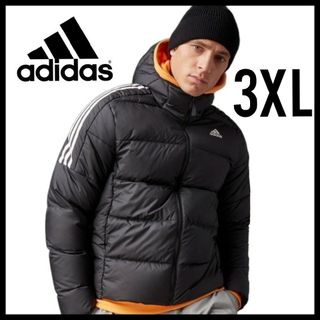 アディダス(adidas)の【大きいサイズ】adidas★ダウンジャケット★キルティングジャケット★黒3XL(ダウンジャケット)