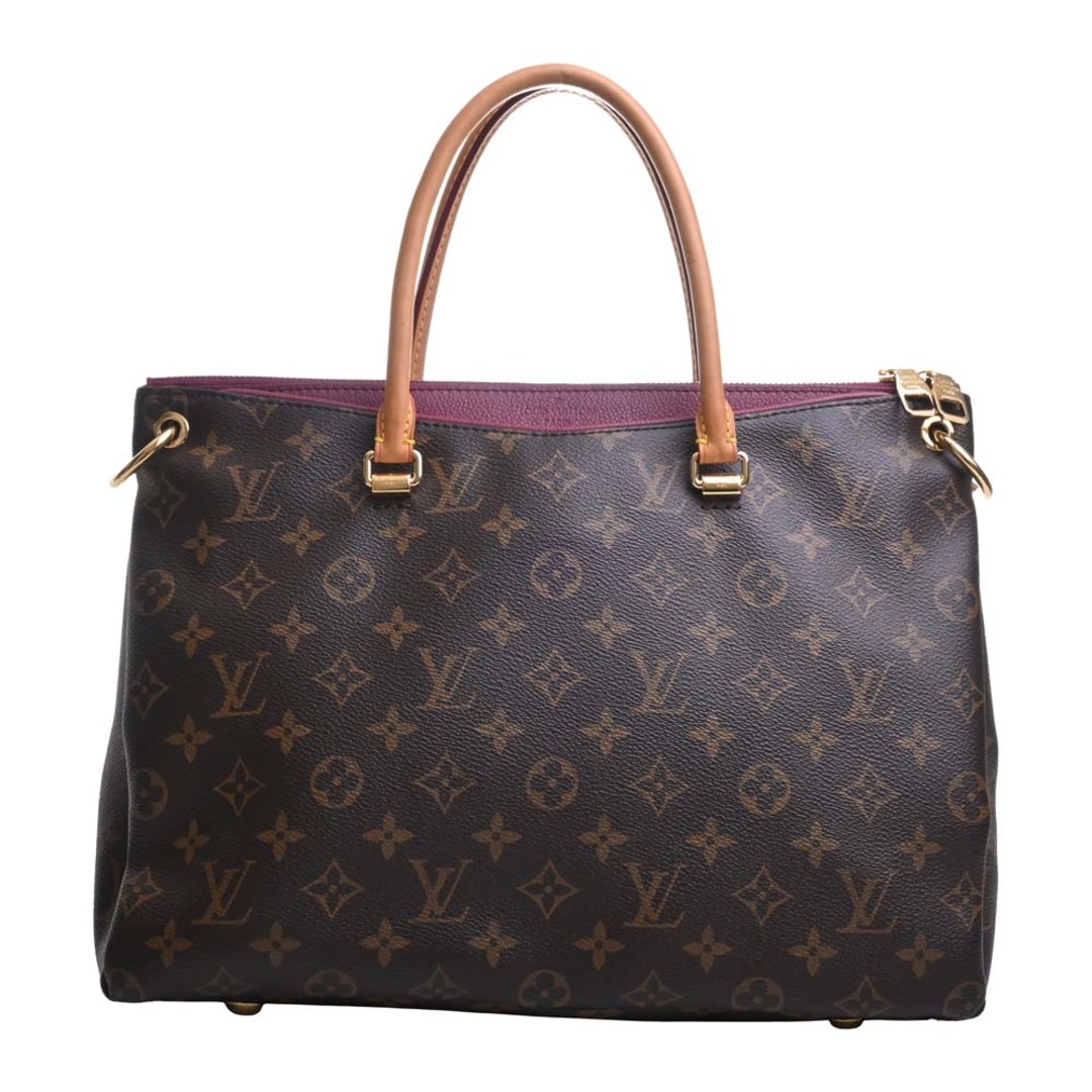 LOUIS VUITTON ルイヴィトン モノグラム パラス 2WAY トートバッグ M40906 ブラウン/パープル byその他