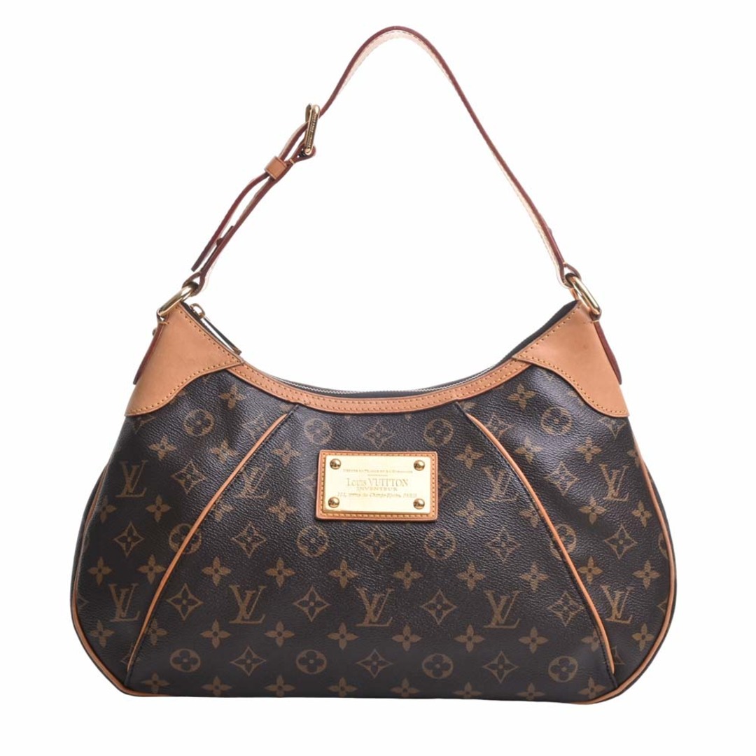 LOUIS VUITTON ルイヴィトン モノグラム テムズGM ショルダーバッグ M56383 ブラウン byレディース