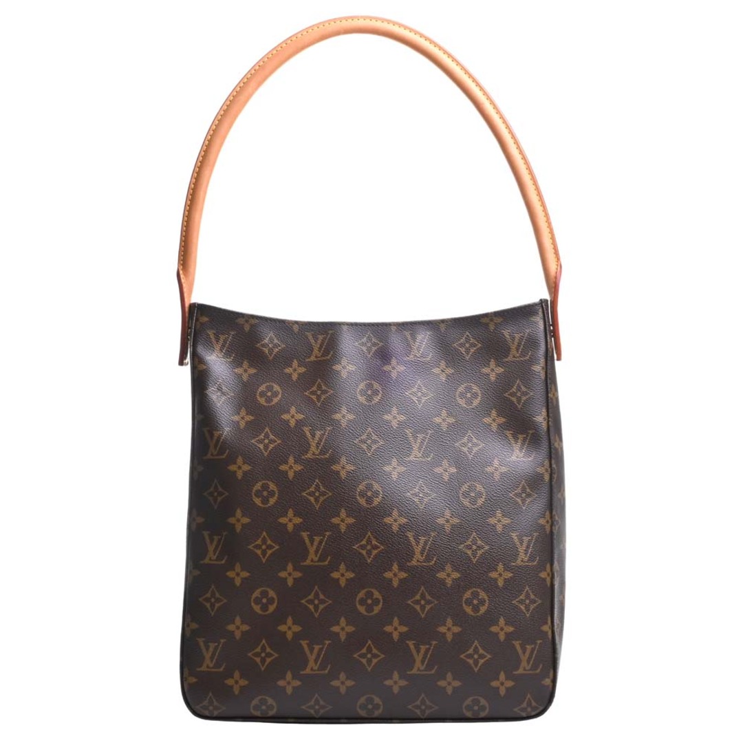 LOUIS VUITTON ルイヴィトン モノグラム ルーピングGM ショルダーバッグ M51145 ブラウン byバッグ