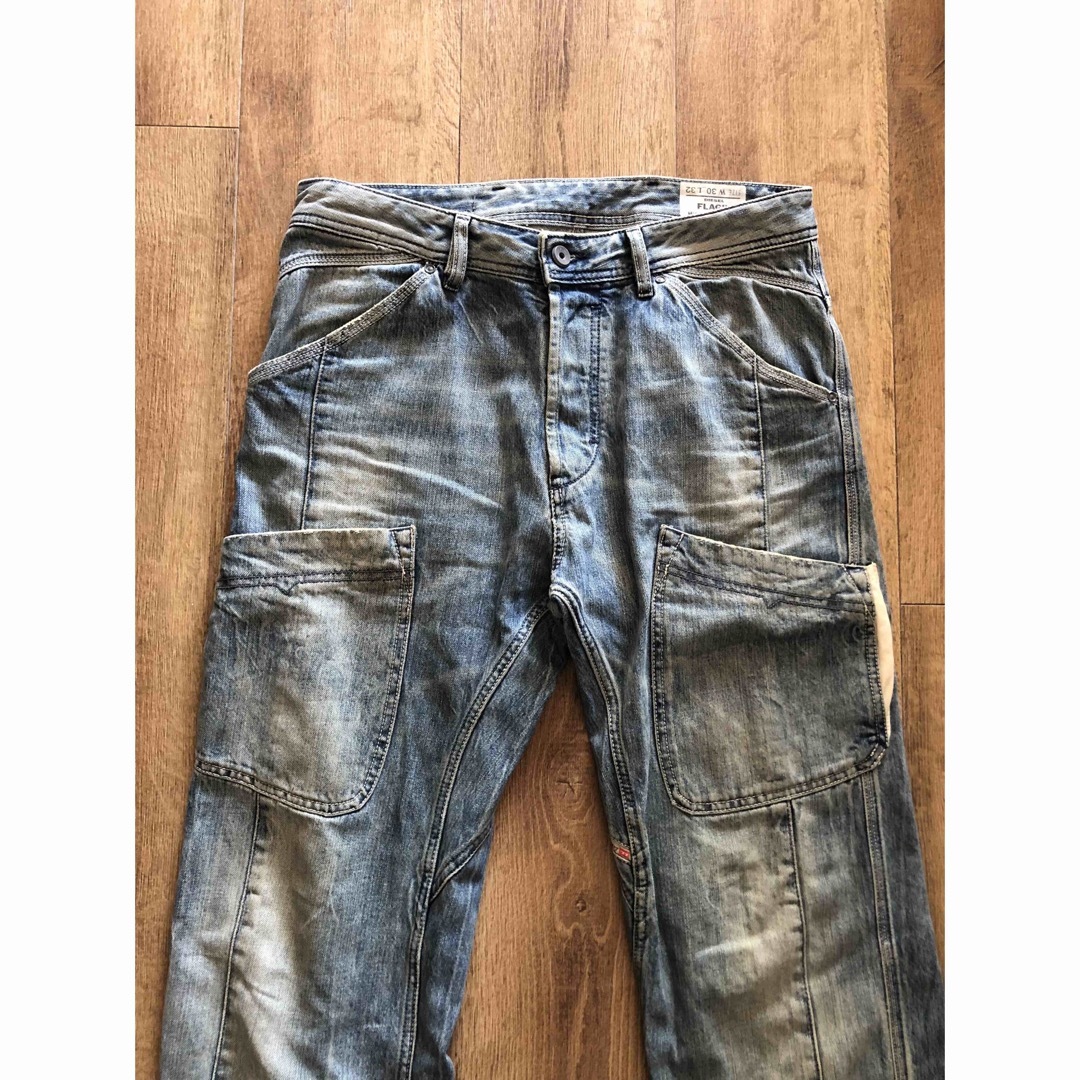 DIESEL - W30!DIESEL FLAGIXデザインペインターパンツ テック系