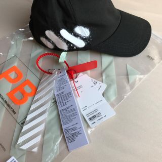 オフホワイト(OFF-WHITE)のoff-white オフホワイト キャップ(キャップ)