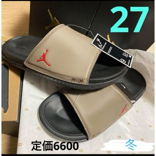 ナイキ(NIKE)のNIKE 27 サンダル　冬　ジョーダン　スライド　サンダル(サンダル)