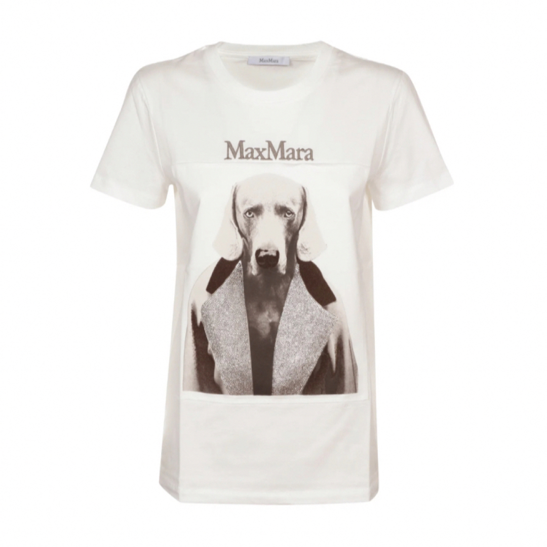 新品未使用 レア！ maxmara マックスマーラ dog tシャツ 犬