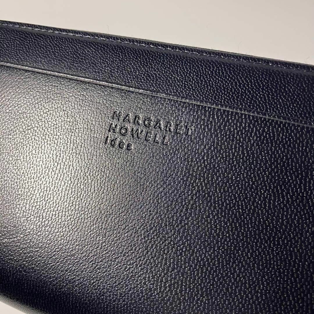 MARGARET HOWELL(マーガレットハウエル)のマーガレットハウエルアイデア ラウンドチャック ブラック 人気 シンプルデザイン メンズのファッション小物(長財布)の商品写真