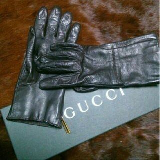 グッチ(Gucci)のGUCCI👿レザーグローブ(手袋)