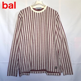 バル(BAL)の美品 BAL カットソー Mサイズ ロンT Balanceweardesign(Tシャツ/カットソー(七分/長袖))