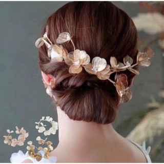 結婚式　ヘアアクセ　ウェディング　ヘッドドレス(その他)