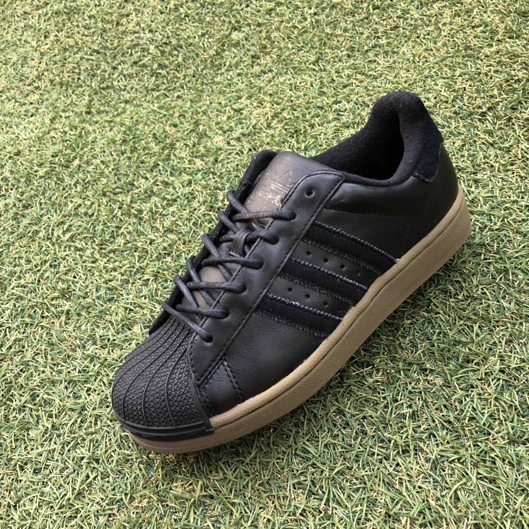 スニーカー新同23adidas SUPER STARアディダス スーパースター HW467