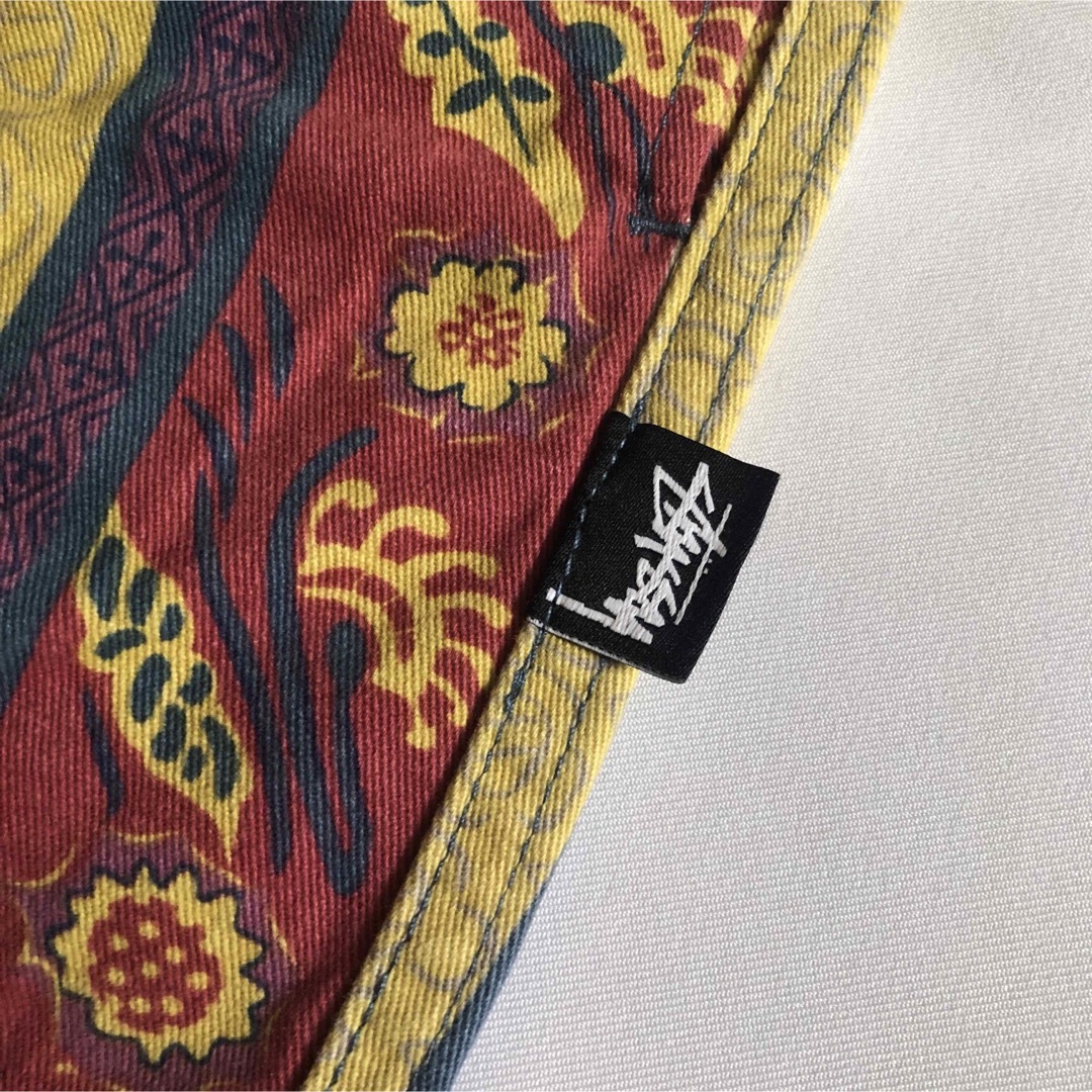 STUSSY(ステューシー)の美品 Stussy Fleur Stripe Beach Pants Sサイズ メンズのパンツ(その他)の商品写真