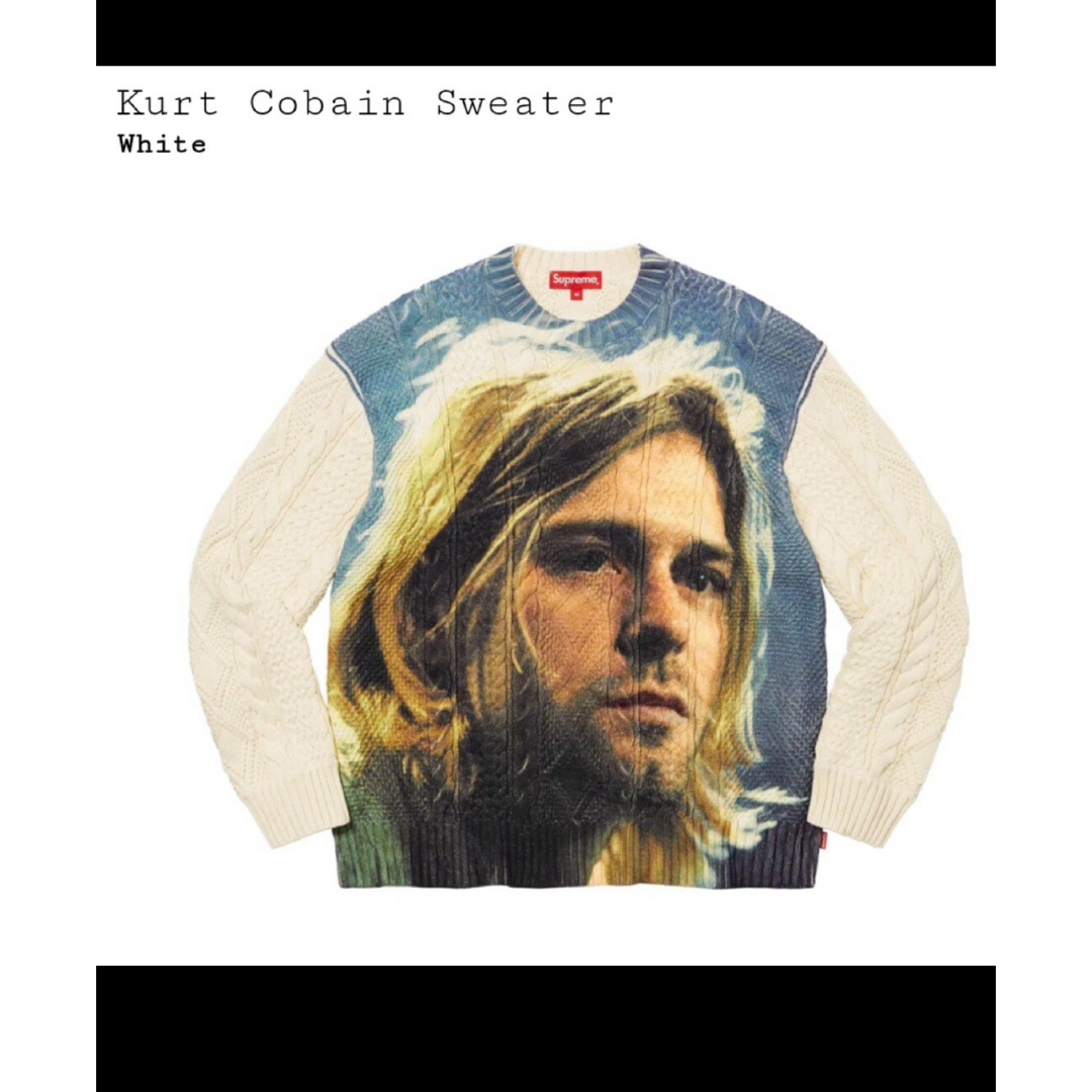 Supreme - Supreme☆Kurt Cobain SweaterカートコバーンセーターMの