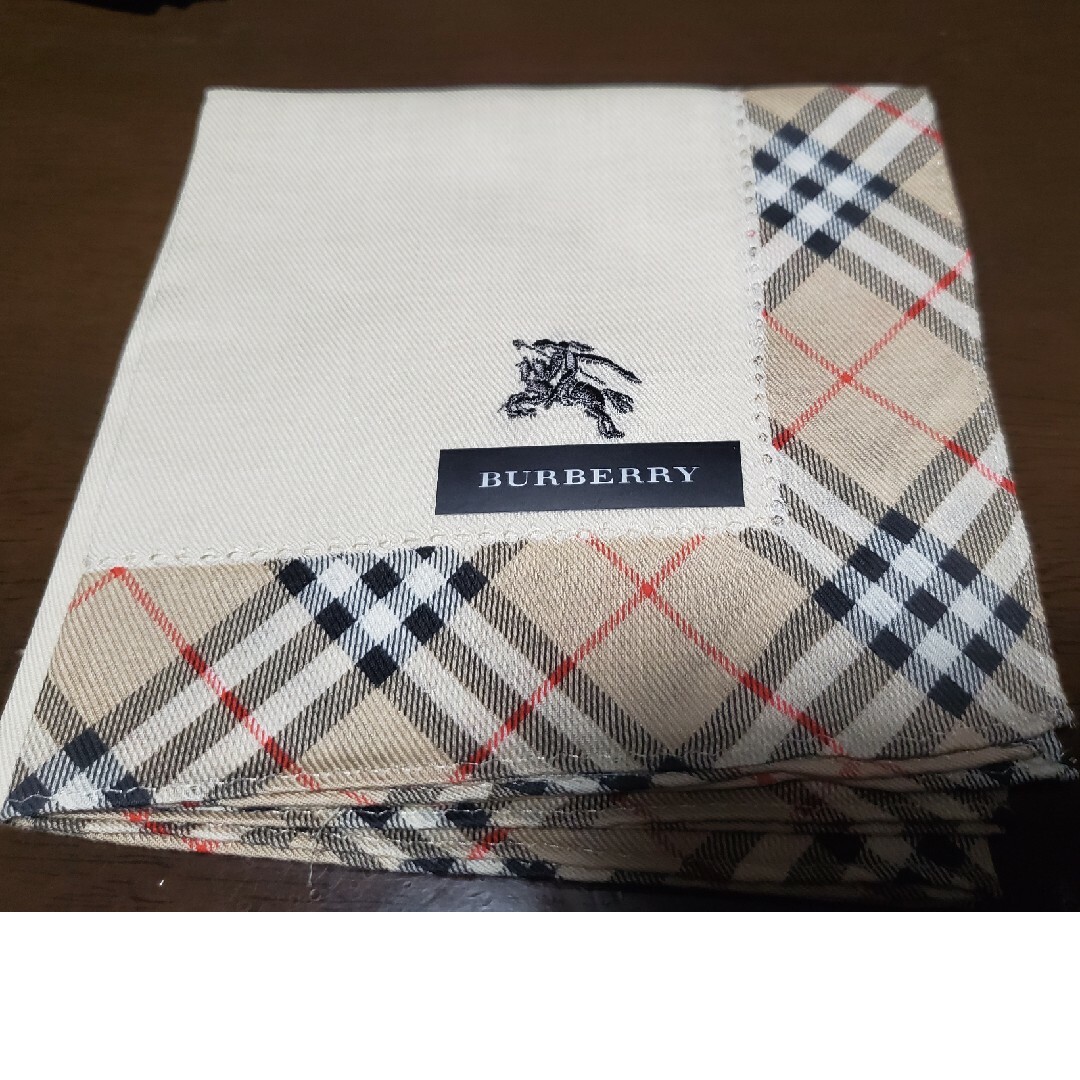 BURBERRY(バーバリー)のBURBERRYハンカチ3枚セット メンズのファッション小物(ハンカチ/ポケットチーフ)の商品写真