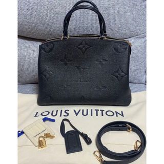 ルイヴィトン(LOUIS VUITTON)のルイヴィトン  アンプラント グランパレMM ノワール ブラック 本革(トートバッグ)