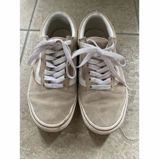 オールドスクール(OLD SKOOL（VANS）)のVANS オールドスクール　ベージュ　23cm(スニーカー)