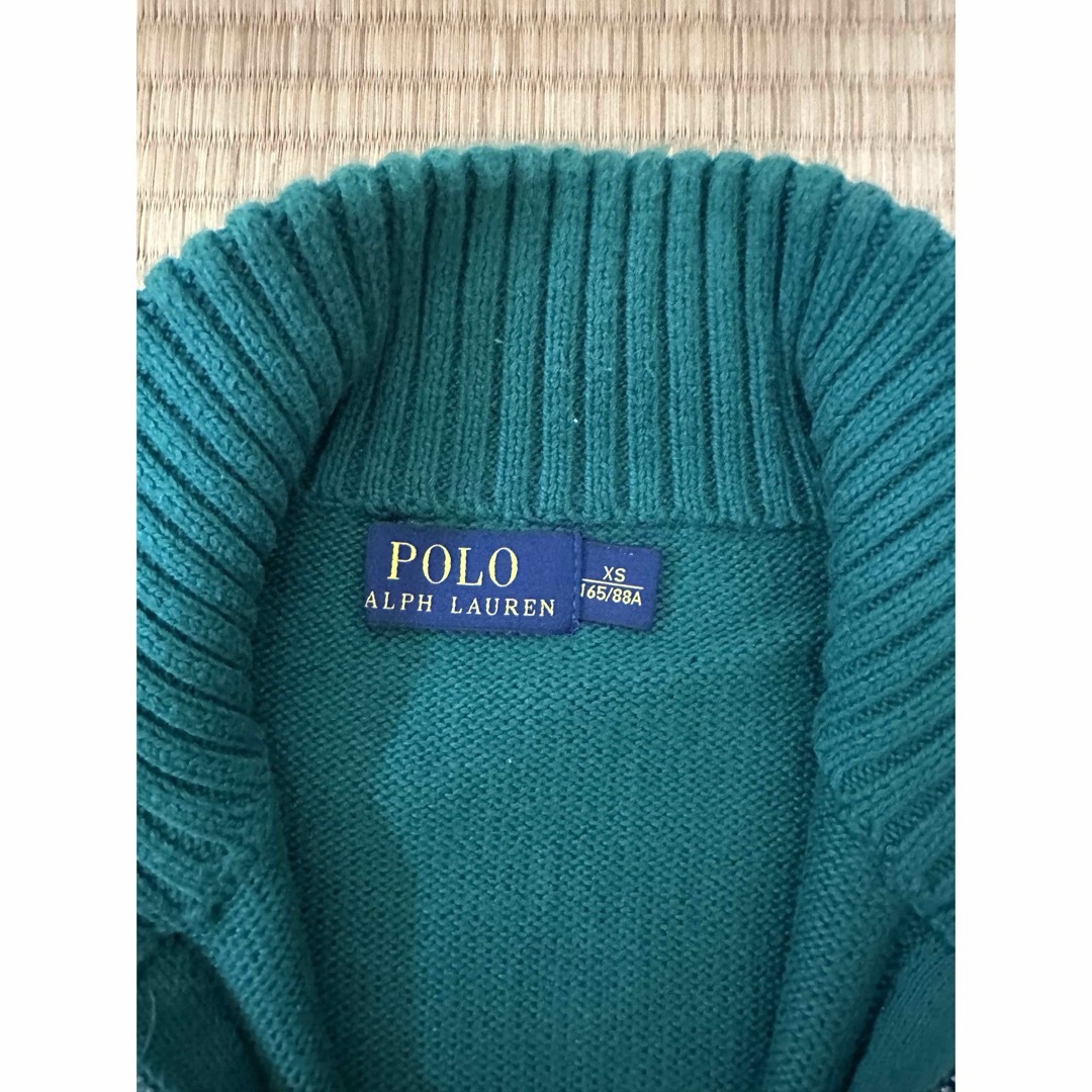 Ralph Lauren(ラルフローレン)のラルフローレン  ハーフジップ　サイズXS メンズのトップス(ニット/セーター)の商品写真