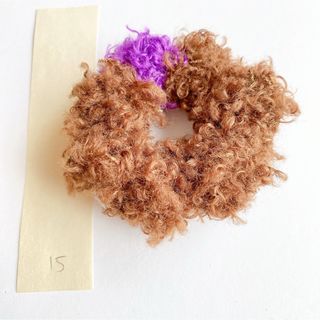 ハンドメイド シュシュ  15(ヘアアクセサリー)