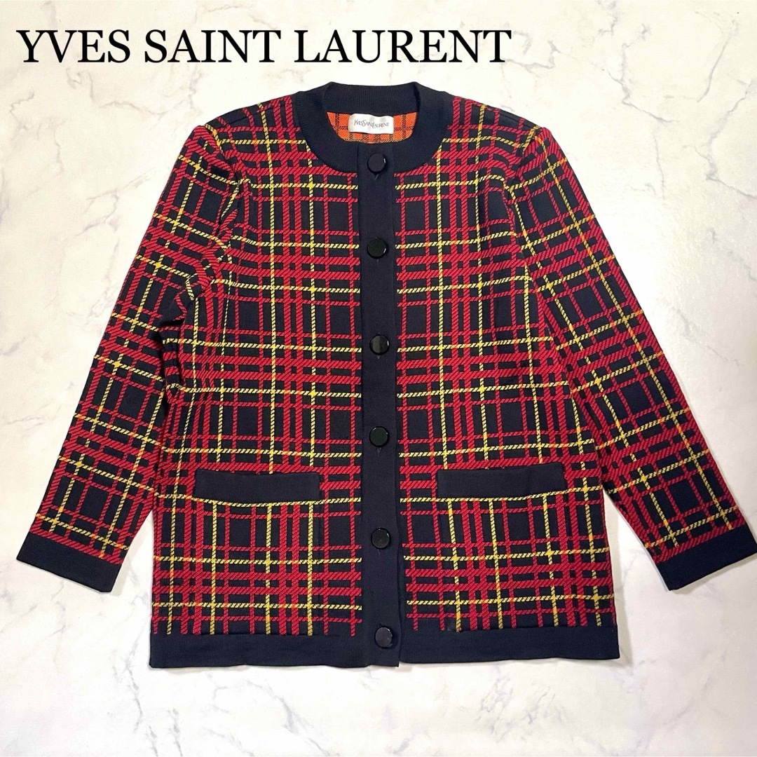 YvesSaintLaurent/イヴ・サンローラン、ジャケットカーディガン