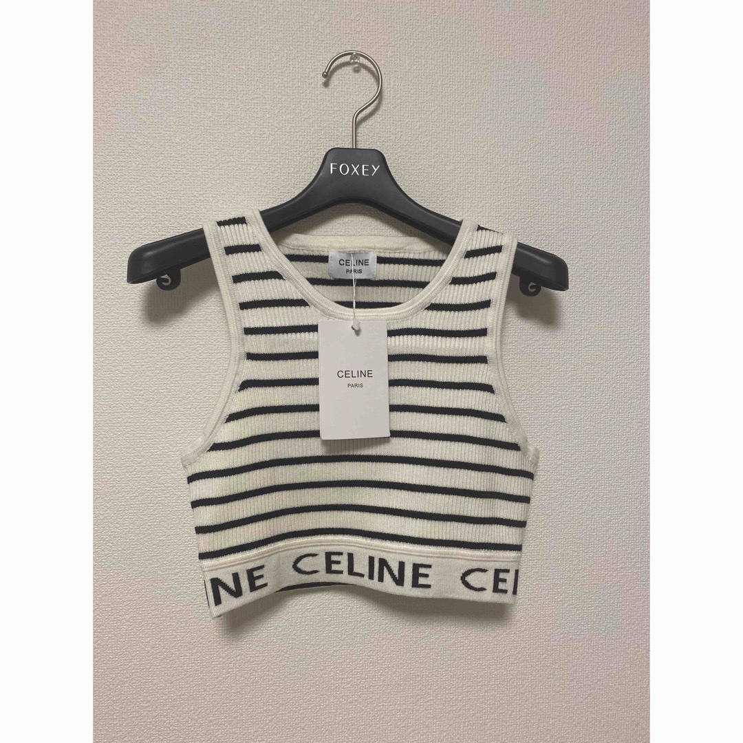 celine - 未使用 CELINE セリーヌ ロゴ タンクトップ期間限定価格の