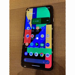 グーグルピクセル(Google Pixel)のGoogle pixel 4a 5G 128GB ブラック(スマートフォン本体)