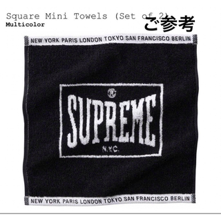 ✨コラボ・タグ付新品✨Supreme×今治タオルSquare Towels
