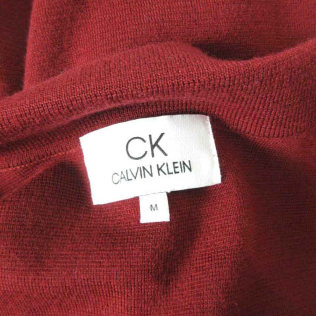 ck Calvin Klein(シーケーカルバンクライン)のシーケーカルバンクライン ニットジャケット カーディガン ジップポケット M メンズのトップス(カーディガン)の商品写真