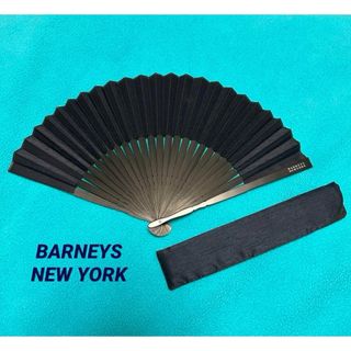 バーニーズニューヨーク(BARNEYS NEW YORK)の✨極美品✨BARNEYS NEW YORKバーニーズニューヨーク 扇子 ネイビー(その他)