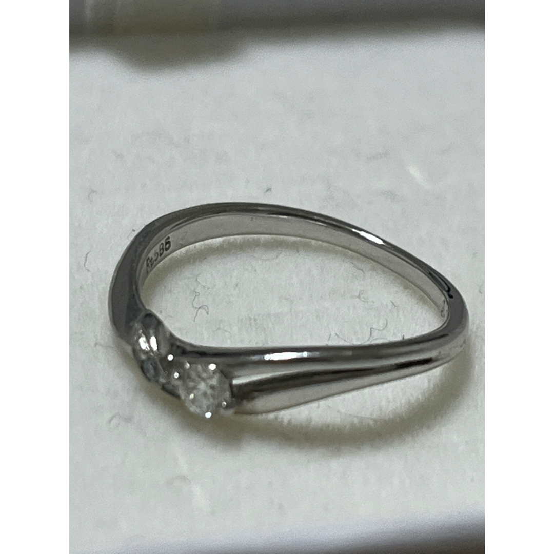 ビジュソフィアK14WG?プラチナ585?アクアマリンリングの通販 by