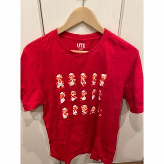 ユニクロ(UNIQLO)のUNIQLO  コラボ　マリオTシャツ2枚入り(Tシャツ(半袖/袖なし))