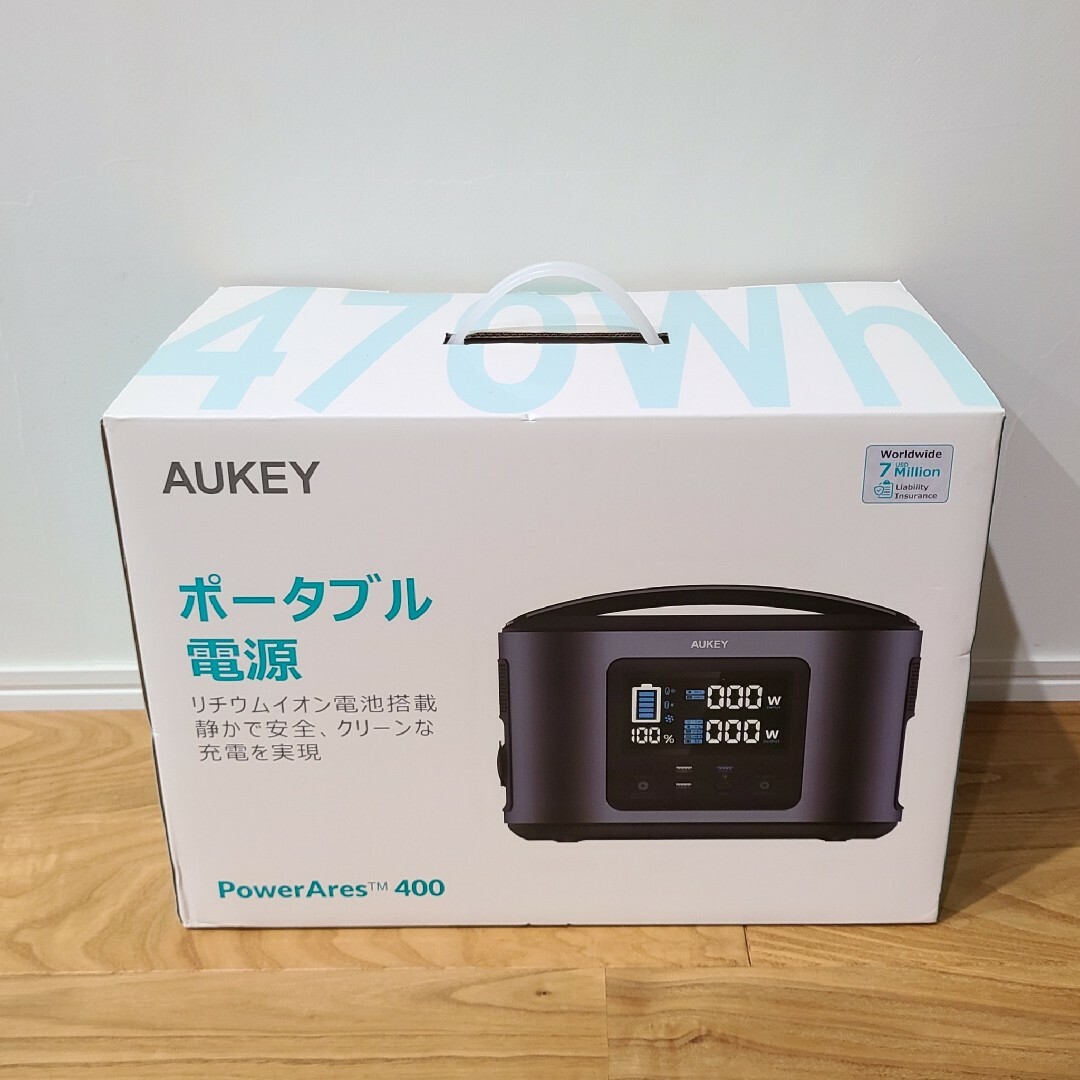 AUKEY 470WH ポータブル電源 PS-ST04のサムネイル