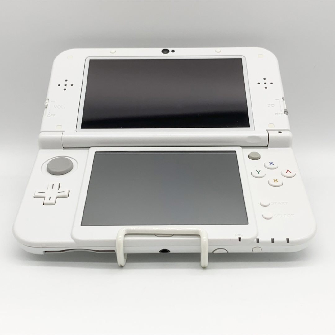 【ほぼ完品】 Newニンテンドー3DS LL パールホワイト 本体 動作品