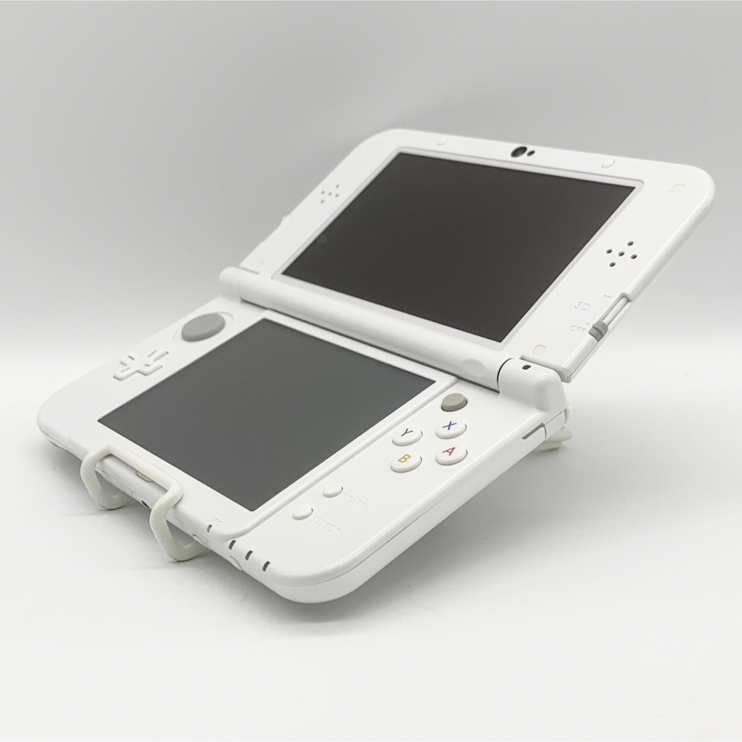 【ほぼ完品】 Newニンテンドー3DS LL パールホワイト 本体 動作品