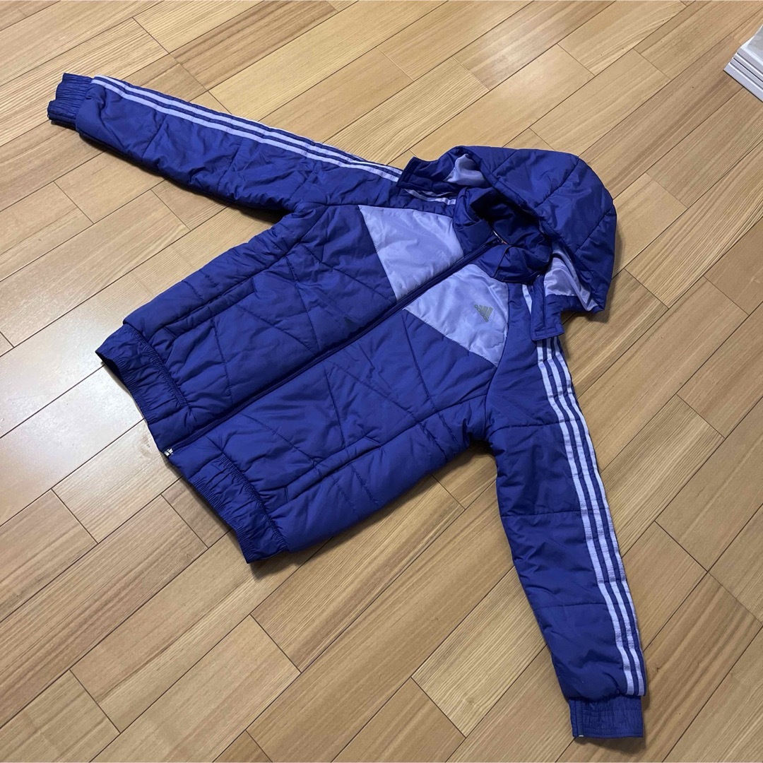 adidas(アディダス)の160 アディダスジャンバー キッズ/ベビー/マタニティのキッズ服女の子用(90cm~)(ジャケット/上着)の商品写真