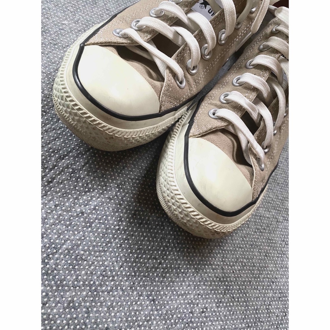 ALL STAR（CONVERSE）(オールスター)のコンバースオールスター　ベージュスニーカーconverse レディースの靴/シューズ(スニーカー)の商品写真