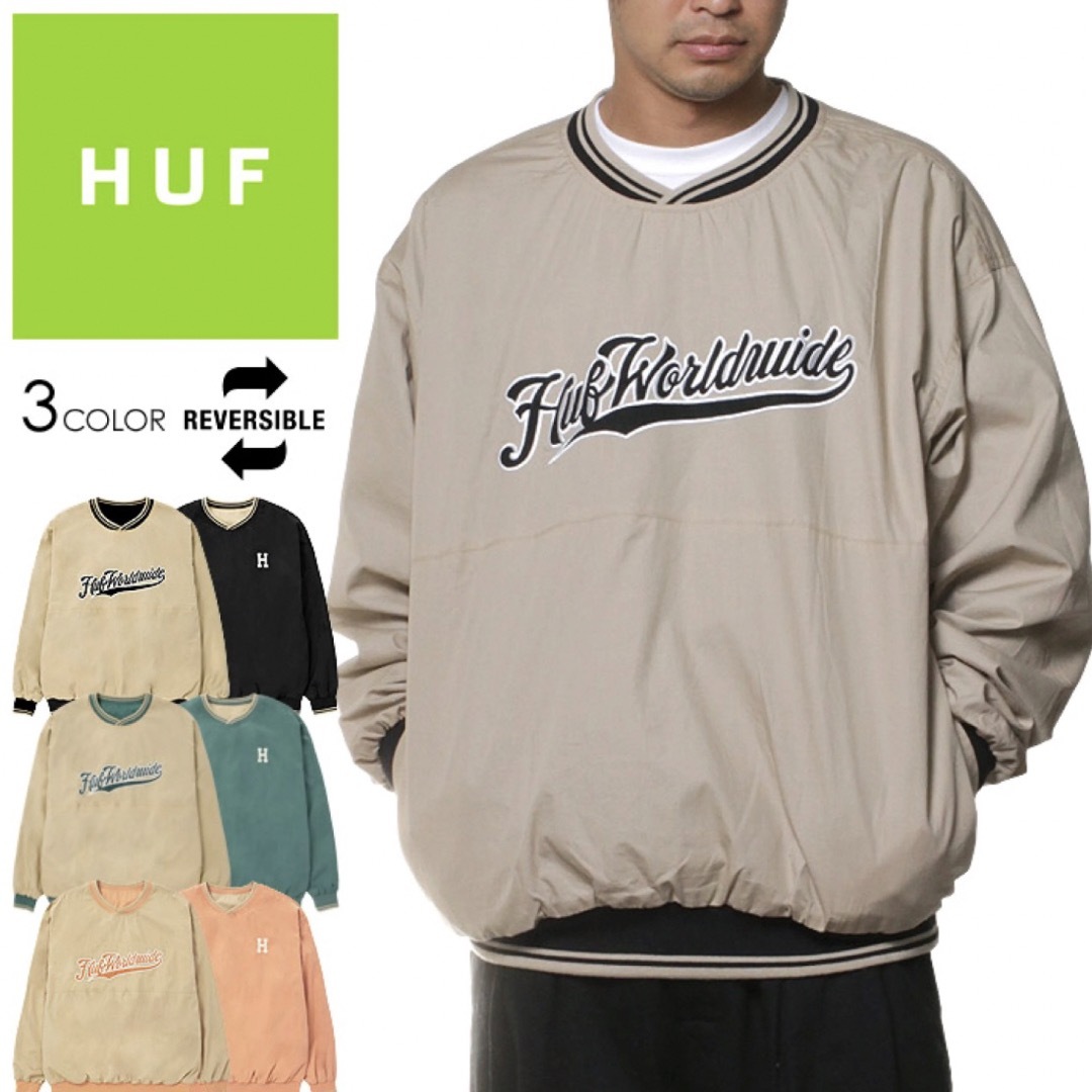 毎回完売【送料無料】 HUF ハフ ナイロンジャケット ナイロン