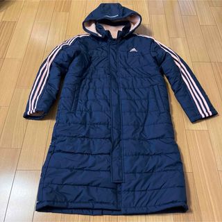 アディダス(adidas)の160 アディダスロングコート(ジャケット/上着)