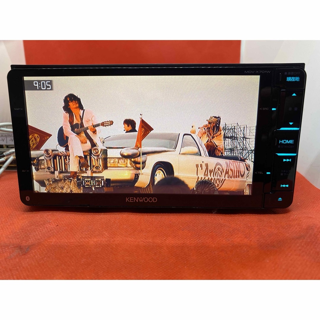 KENWOOD - KENWOOD 最上級ナビ MDV-X701W 新品パーツ+新品バック