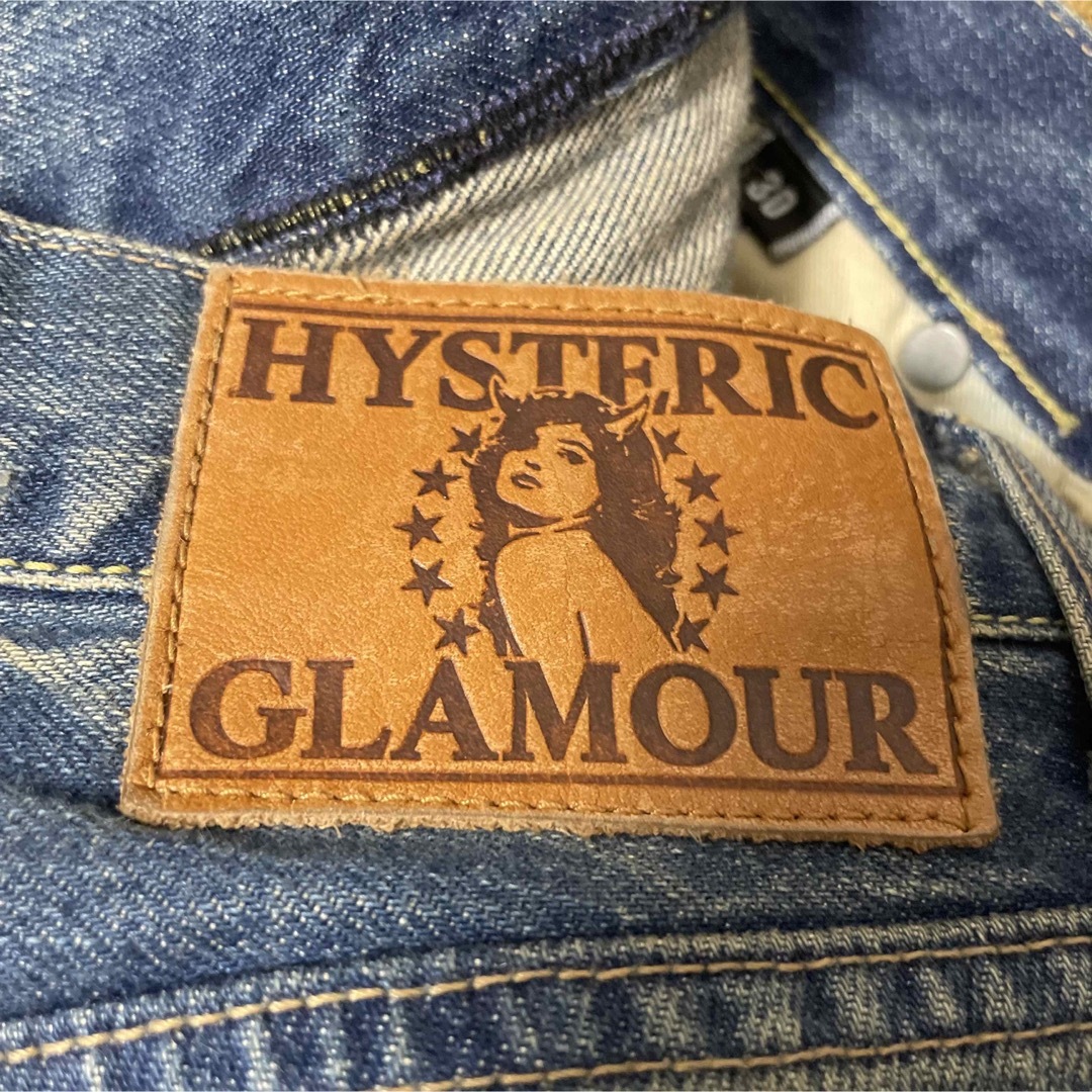 HYSTERIC GLAMOUR(ヒステリックグラマー)のヒステリックグラマー  hysteric glamour デニム　30 ブルー メンズのパンツ(デニム/ジーンズ)の商品写真